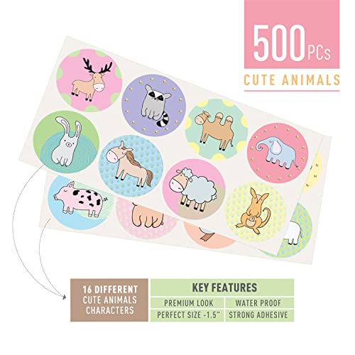 Animal Stickers, Cute Animals