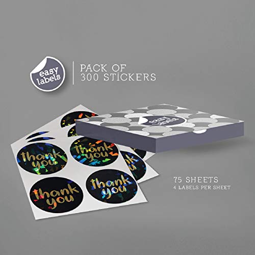 LUXURY FEEL THANK YOU STICKERS 