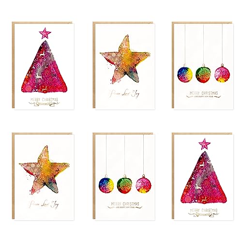 Metallic Christmas Gift Card Holder – Easykart Labels