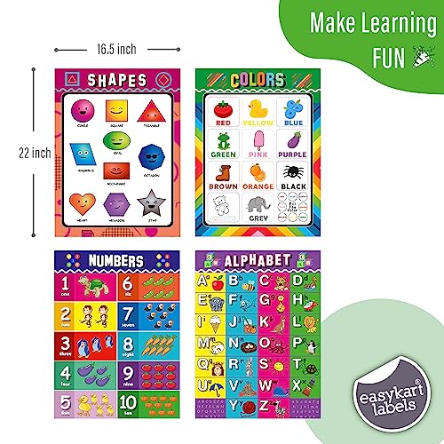 Shapes Colors Alphabet Numbers