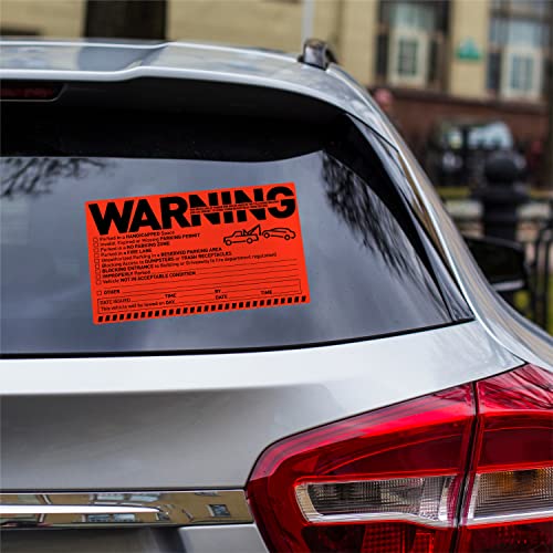 Parking Violation Stickers- Orange – Easykart Labels
