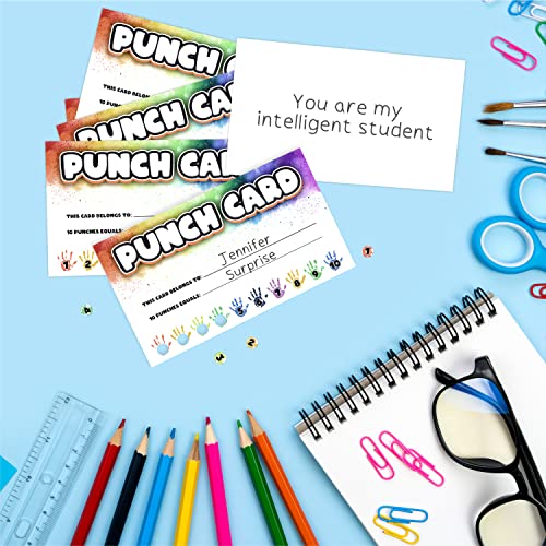 Reward Punch Cards, Motivational Cards, Motivation Cards, Student Cards