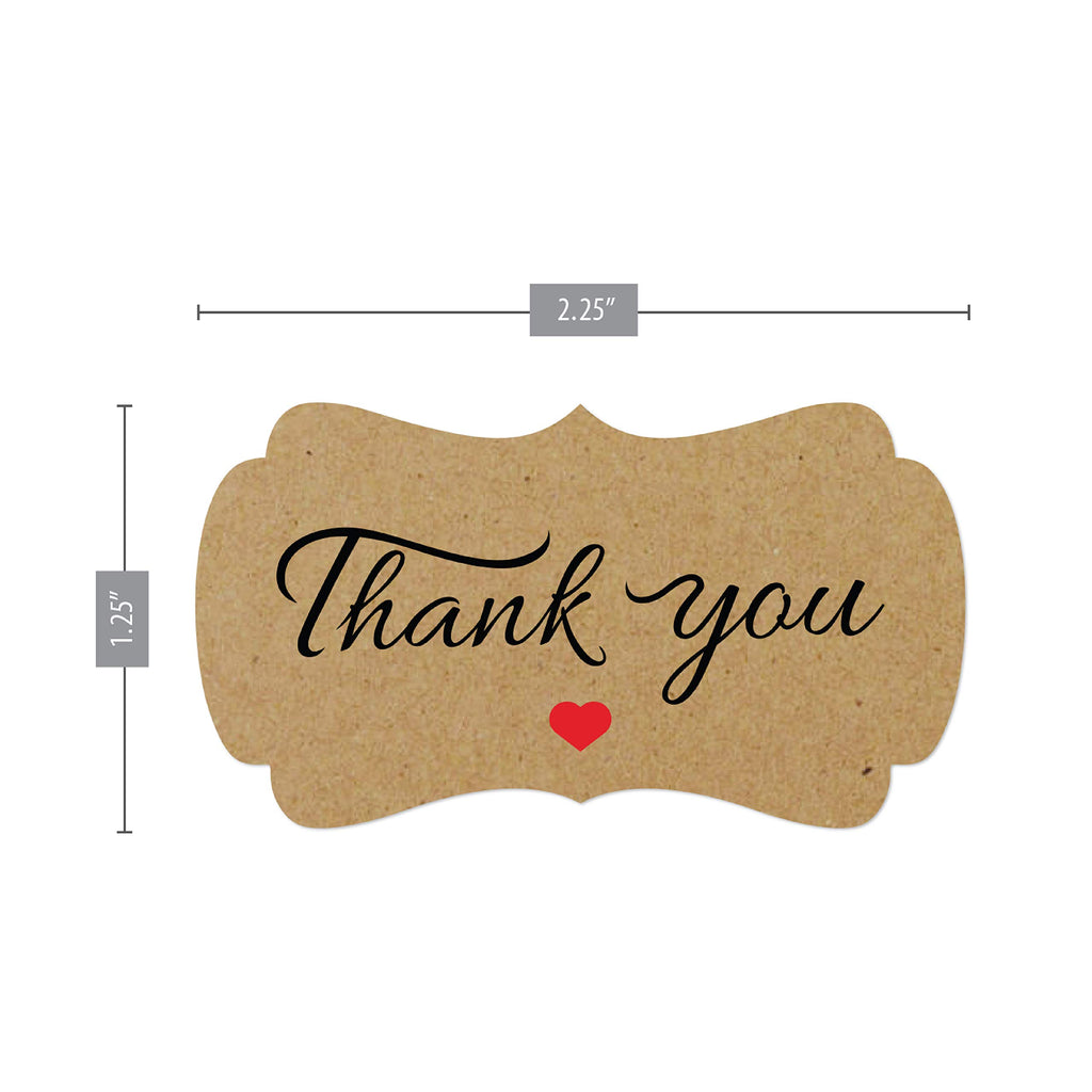 BEST QUALITY THANK YOU STICKERS 